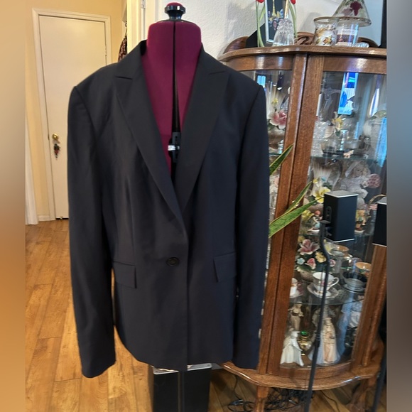 Ann Taylor Black Jacket/Blazer - Picture 2 of 5